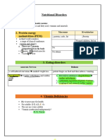 Nutritional Disorders