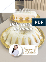 E-Book Bolo Caseiro de Limão
