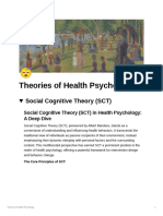 Theories of Health Psychology