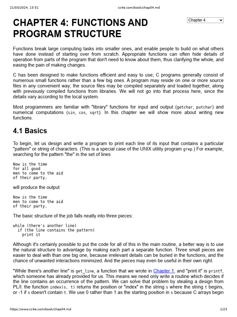 Using getch in C Functions | PDF | Parameter (Computer Programming ...