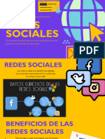 Presentación Redes Sociales Moderno Violeta