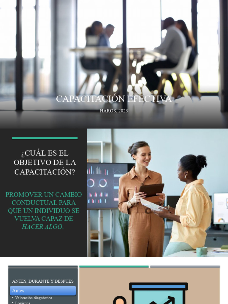 Capacitación Efectiva | PDF | Crecimiento personal y profesional ...