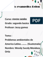 Problemas Ambientales Wendy Mendoza