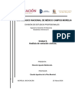 Analisis de Variaciones Ciclicas - Estadistica Inferencial 2 - Eduardo Aguado M.