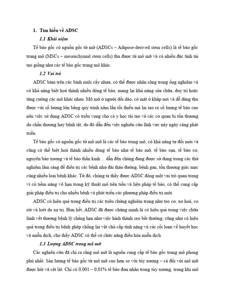 Tìm hiểu về ADSC | PDF