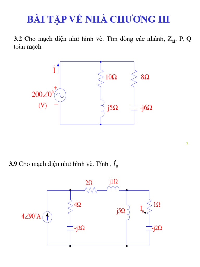 BT Chuong 3 | PDF