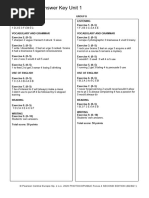 Focus4 2E Test Unit4 ANSWERS | PDF