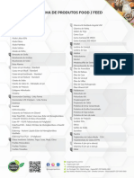 Apresentação e Linhas de Produtos Alimentícios - Oxygen Química