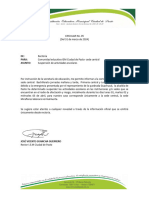 CIRCULAR No. 05 Suspensiòn de Actividades Escolares