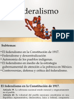 Exposición Federalismo 04.05.18