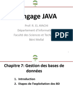 Chapitre7 Cours de JAVA