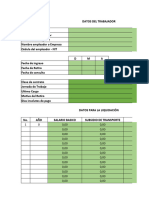 Calculadora Digital Laboral Jornada Ordinaria Maxima 2023