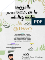 Desarrollo Psicosocial en La Adultez Media