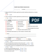 Health Center Dietitian Questionnaire 1