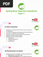 Spring Boot Interview Questions