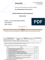 3er Extraordinario Psicología I