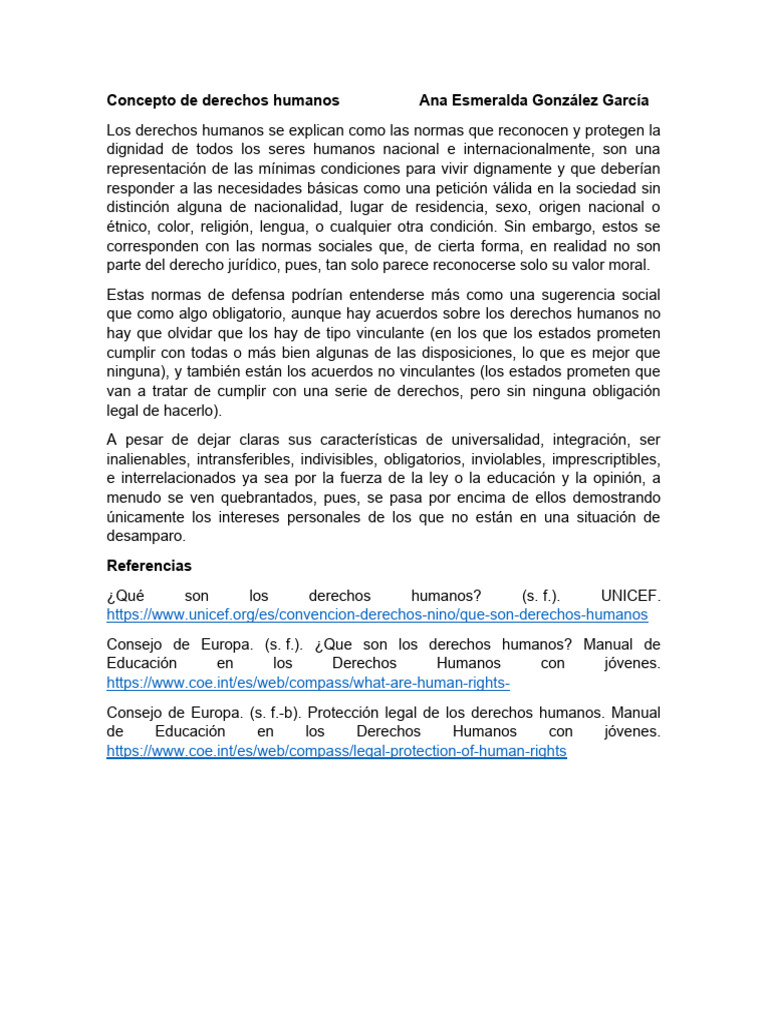 Derechos Humanos IND | PDF | Política | Ciencias sociales
