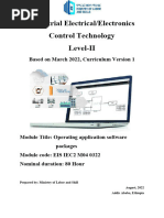 Industrial Electrical/Electronics Control Technology Level-II