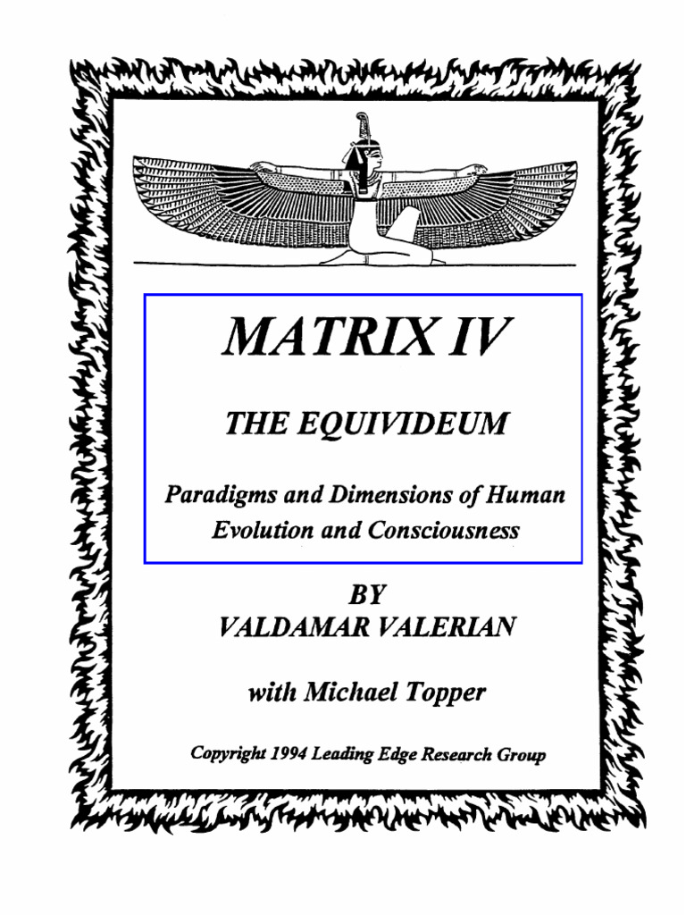 Matrix IV | PDF | Consciousness | Experience
