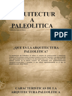 Arquitectura Paleolitica Diapositivas