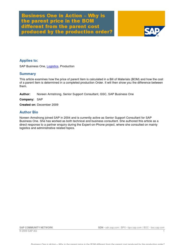 BOM | PDF