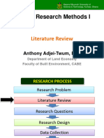 Lesson 3 -LE361 - Research Methods - Literature Review (new)