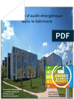 Rapport D'audit Energétique Dans Le Batiment Version Finale