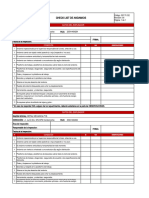 SST.F.032 Formato de Check List Andamio