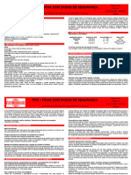 FDS - FICHA DE DADOS DE SEGURANÇA