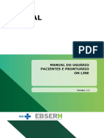 AGHU - Manual Módulo Pacientes e Prontuário On Line