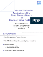 Applications of The Finite Element Method To Boundary Value Problems