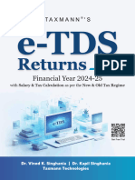 Taxmann's E-TDS Returns F.Y. 2024-25 (Comp)