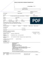 Orden de Atención de Pruebas Diagnósticas Ministerio de Salud