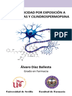 TOXINAS DE CIANOBACTERIAS