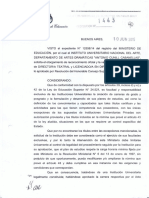 RM 1443 2015 Lic Direccion Teatral y Director Teatral