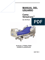 HILLROM VersaCare MANUAL DE USO