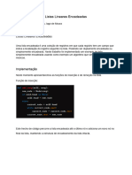 Listas Lineares Encadeadas