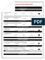 Acc 2nd Paper Full Math MCQ