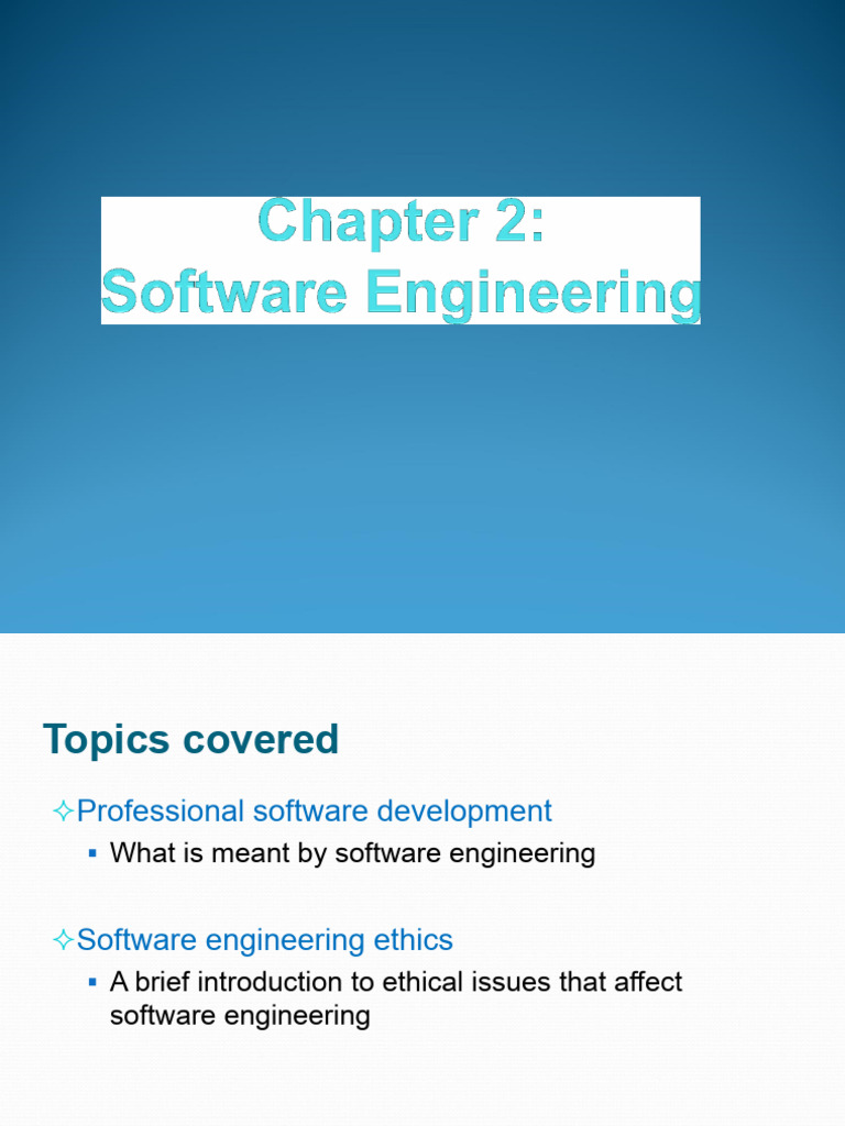 2-SE Introduction | PDF | Application Software | Software