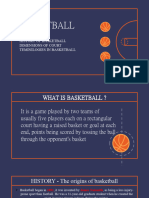 Basketball Training Center Infographics