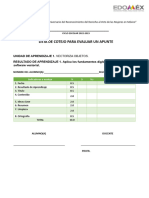 Apunte - Lista de Cotejo PDF