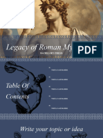 Legacy of Roman Mythology Bachelor's Thesis