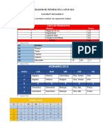 Yamilet Actividad 3 Del Modulo 4. Las Tablas