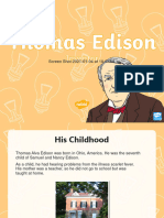 Thomas Edison Presentation