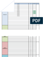 Planilha de Estudos