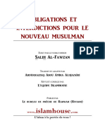 Islamhouse Obligation Nouveau Musulman Fawzan