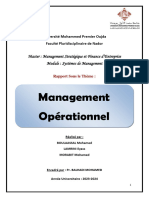 Management Opérationnel