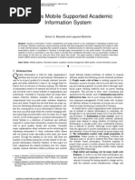 Download Towards Mobile Supported Academic Information System by Journal of Computing SN72221964 doc pdf