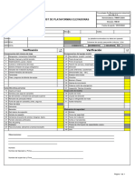 SSYMA P15.02 F02 Check List de Plataformas Elevadoras V1
