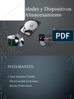 Unidades y Dispositivos de Almacenamiento